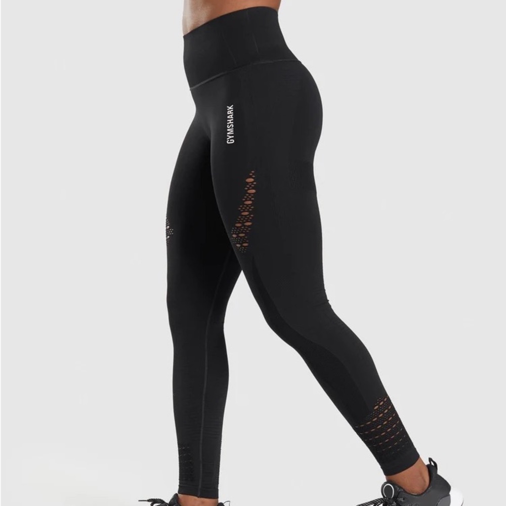 Gymshark Energy Seamless Leggings Black Small